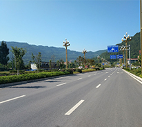 四川巴中市通江縣高明新區一期道路項目